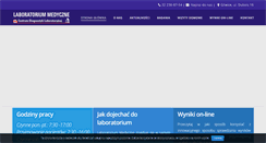 Desktop Screenshot of laboratorium-medyczne.com.pl